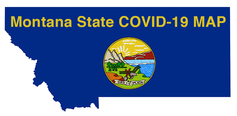 Montana COVID-19 Map